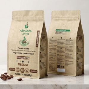 Roasted Coffee Ground, Robusta 100%. Single Origin 500 G