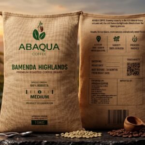 Roasted Coffee  Whole Beans, Robusta 100%.  Single Origin 10 Kg